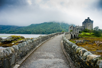View of Eileen Donan Castle, Scotland