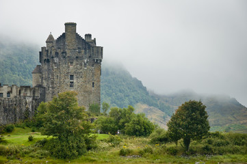 View of Eileen Donan Castle, Scotland