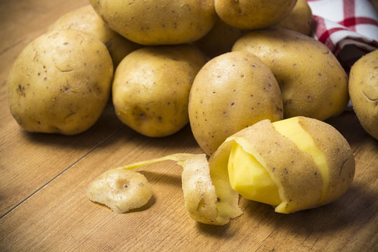 Patata pelada