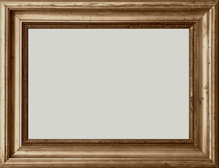 Fotorahmen in Sepiaton