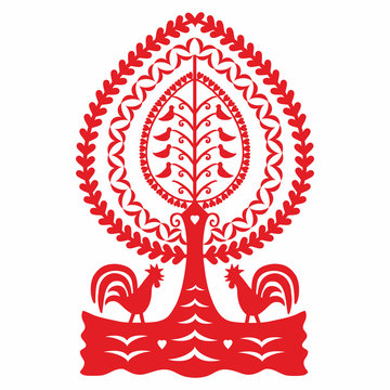 polski wz&oacute;r ludowy - leluja
