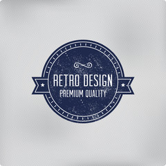 Retro logo element