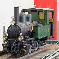 Dampflokomotive im Verkehrshaus