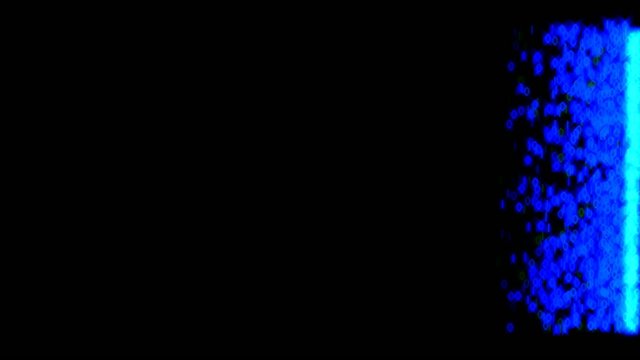 Data scanner binary horizontal and vertical scan blue