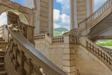 Certosa di Padula, scala monumentale
