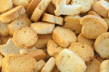croutons of bread