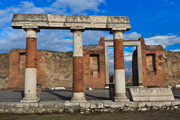 Fototapeta premium Pompei, Italy