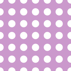 Seamless polka dot pattern