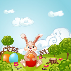 Easter Holidays Background