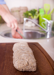Homemade bread