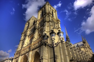La cathédrale Notre-Dame de Paris en HDR