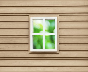 window on wall background