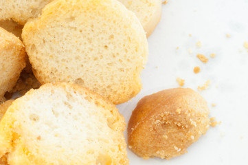 croutons of bread