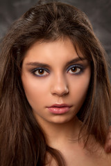 Naklejka premium portrait of a girl.