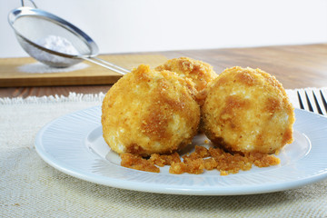 Cottage cheese dumplings