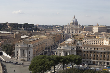 Saint Peter (Vatican) landscape