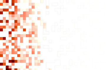 Abstract boxes fading, copy space