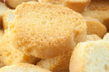 croutons of bread