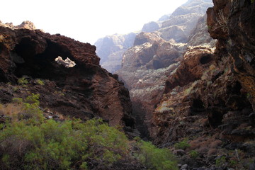 mountain landscapes of gorges maska