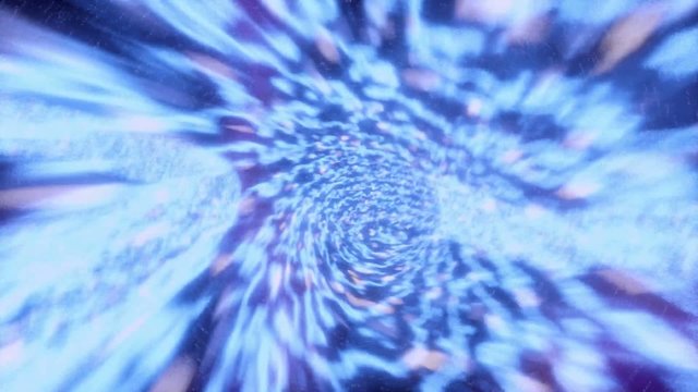 Wormhole flight through space warp speed dimension
