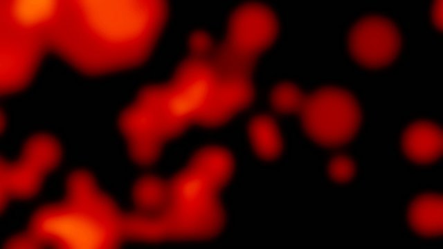Red Abstract Spark Paint Lava Defocused Slow Motion Background L