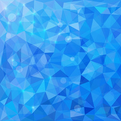 Abstract Background Polygon. Modern Geometric Vector