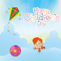 Fototapeta premium happy children's day