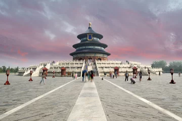 Foto op Plexiglas China Peking Oude Architectuur © 孤飞的鹤