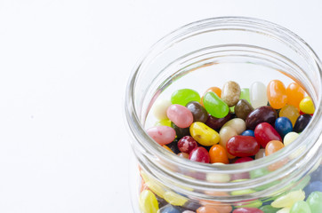 Jelly Beans in a jar