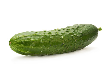Cucumber vegetable on white