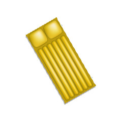 Air mattress in orange design