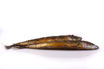 Grilled mackerel with spice