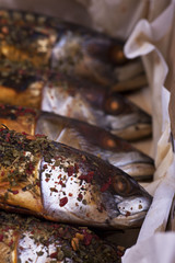 Grilled mackerel with spice © blistwan