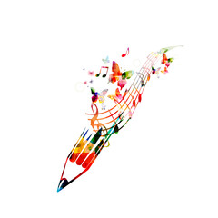 Naklejka premium Creative writing concept