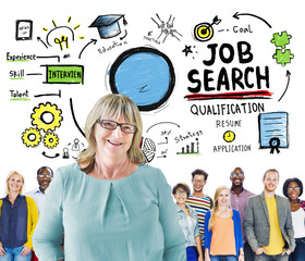 Ethnicity People Leadership Job Search Team Concept