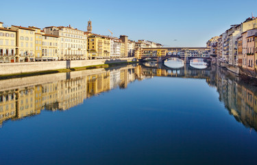 Ponte Vecchio, Arno river - Florence