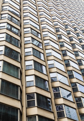 Windows in Brown Brick Angles
