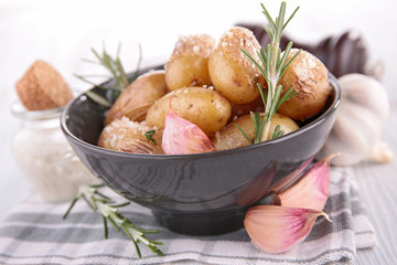 small baked potatoes