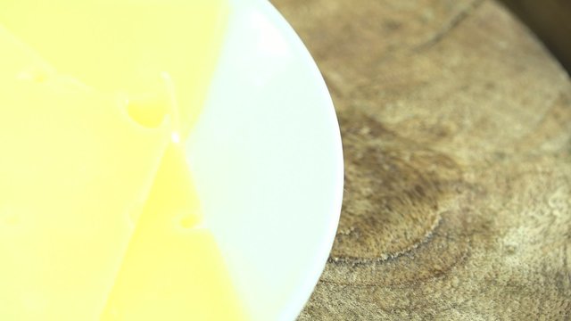 Emmental Cheese Slices (loopable)