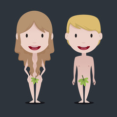Adam&Eva illustration