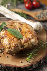 Stuffed oven chicken breast