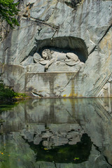 Fototapeta na wymiar Lion Monument, Lucerne, Switzerland
