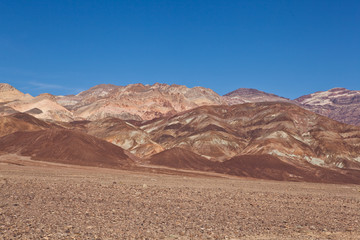 USA - Artists drive in the Death Valley