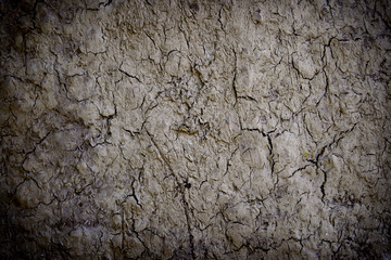 Soil erosion texture background, ground erosion texture