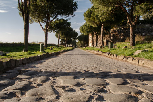Appia Antica Street in Rome