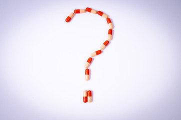 Pills question mark © rbadowski