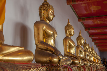 Buddhafiguren in Bangkok