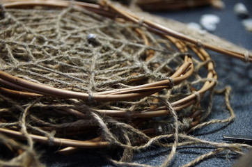 Photo of Dreamcatchers in the process of their creation