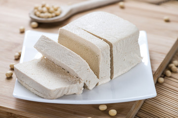 Portion of Tofu