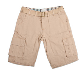 Men's shorts isolated on white background